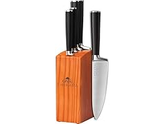 Ginsu Chikara 5pcs Set with Toffee Block