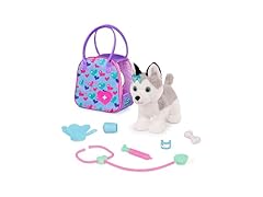 Pucci Pups – Plush Husky – Dog Carrier
