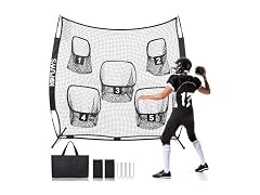 KOPUWS 7x7FT Football Throwing Net