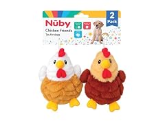 Nuby Nuby Plush Dog Toy 2-Pack  Interactive
