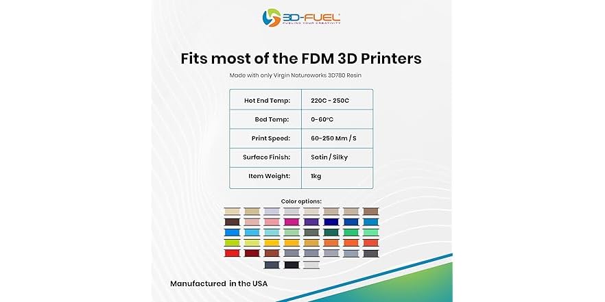 3D-Fuel Tough Pro PLA+ Filament for 3D