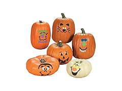 Foam Pumpkin Decorating Kit- 50 Pc