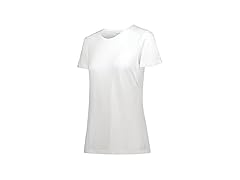 Augusta (2XL) White Tri-Blend Tee