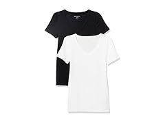 Amazon Essentials 2-Pack Slim-Fit T-Shirt (S)