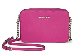 Jet Set Large Crossbody Bag - Fuschia