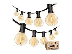 VerRon LED Outdoor String Lights Bulbs, Shatterproof