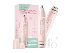 Vankoo 2 in 1 Facial Hair Remover
