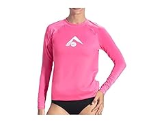 Kanu Surf Women's Pink Rashguard (XL)