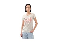 GAP Women (XL) Favorite Crewneck Tee Love T-Shirt