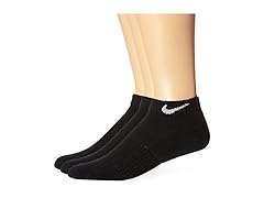 Nike Men's Cotton Low Cut Cushioned Socks 3 Pair