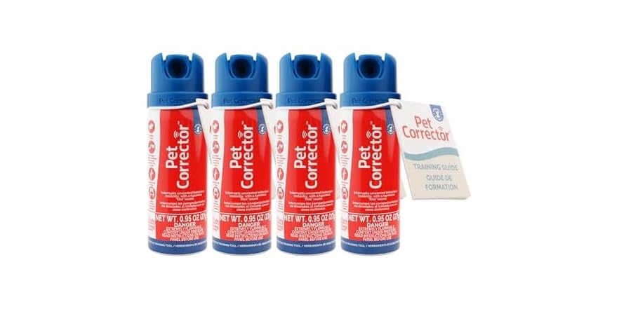 $16.99 | 4-Pack 30ml Pet Corrector Dog Trainer, Help Stop Unwanted Behavior at Woot!
