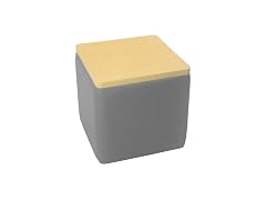 FDP Pro 18"x18" Sq Side Table, Gray