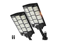 TOWPONICS 167-L-2 9800W Solar Street Light 2pk