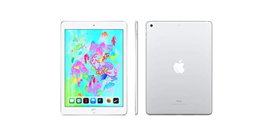 Apple iPad (2018, Current Gen) 128GB Wi-Fi Tablet (Open Box)