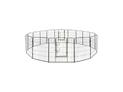 ALEKO Dog Kennel 16 Panel | 32 x 32 Inches