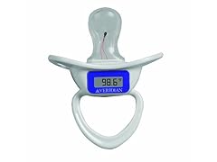 Pacifier Thermometer: With Beeper, Memory, Musical Lullaby & Fever Alarm