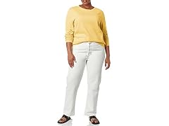 Amazon Essentials Women (XL) Sweatshirt Dark Yello