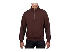 Gildan Quarter-Zip Navy (S)