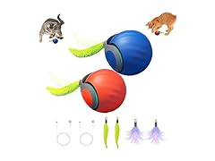 Yikuhot Interactive Cat Toy 2PK Ball
