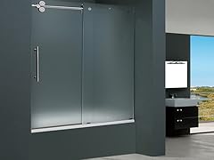 VIGO Elan 60" Frameless Tub Door Left-Sided