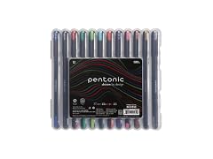 Pentonic Gel Pens In Pen Organizer
