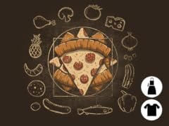 Vitruvian Pizza