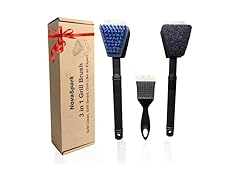Hakol 3-in-1 Nylon Grill Brush Set