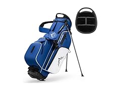 UNIHIMAL 4-Way Golf Stand Bag with Full-Length Divider, Ligh (Open Box)