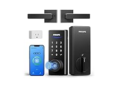 Philips DDL240X-1HBG-L-MB Philips WiFi Smart Lock with H