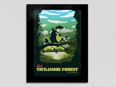 Visit Tsukamori Forest 11" x 14" Metal Poster