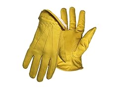 BOSS Gloves 6133L Cotton Thermal Grain Cowhide Leather Driver, Large