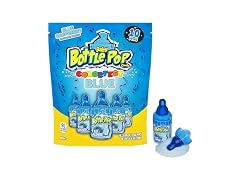 10Ct Baby Bottle Pop Blue Raspberry Lollipops