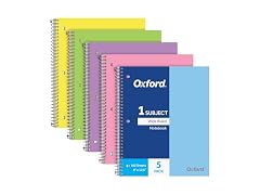 Oxford Oxford 1 Subject Spiral Notebook, Green