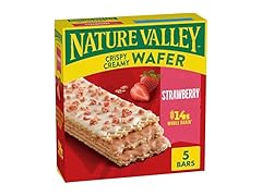 5CT Nature Valley Crispy Creamy Wafer Bars, Strawberry