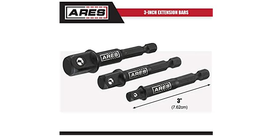 ARES Impact Grade Socket Adapter Set