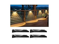 Brightown 4 Pack Solar Lights Outdoor