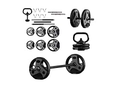 US Weight 43LB Weight Set with 55" Barbell