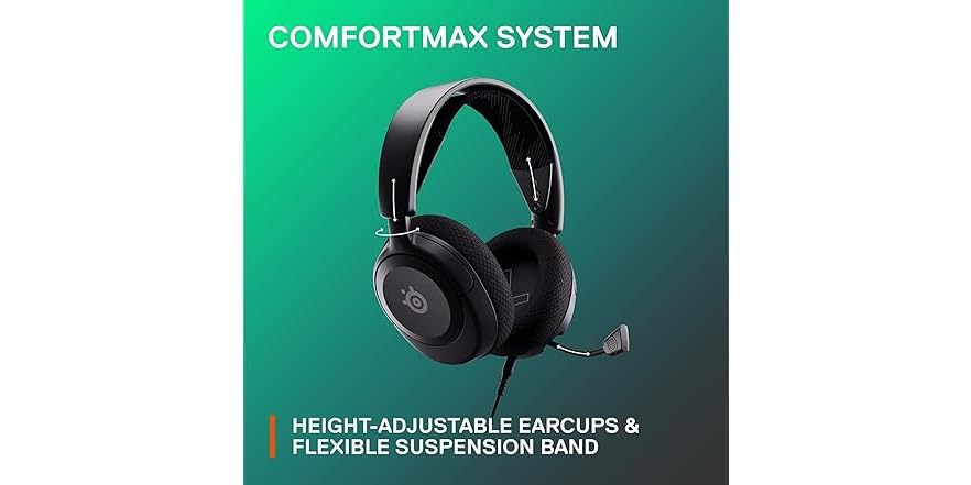 SteelSeries 61606 Arctis Nova 1 Gaming Headphones