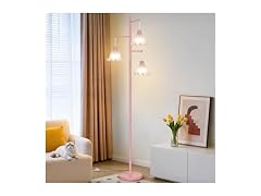 TOBUSA  Pink Flower Floor Lamp for Living Room