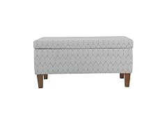 HomePop 36in Decorative Storage Bench