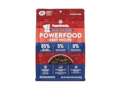 Pawstruck Air Dried Dog Food with Real Beef 2lb.