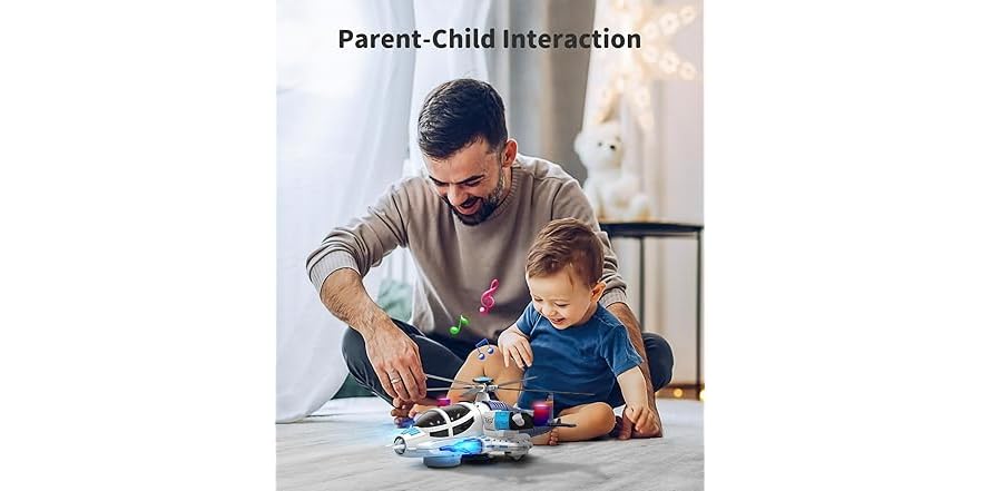 Kids Helicopter Toy with Lights & Sound