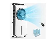 DORTALA Evaporative Air Cooler, 3-in-1 Oscillating Fan