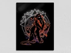 Scarred Villain Metal Poster