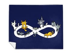 "Infinite Cats" Mink Fleece Blanket