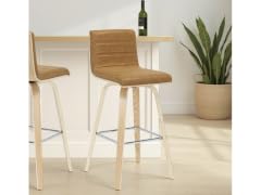 Armen Living Fox Bar Height Bar Stool, Set of 3