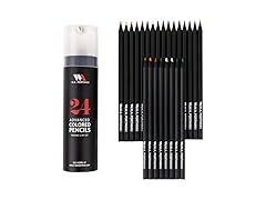 WA Portman 24pc Oil-Based Coloring Pencils