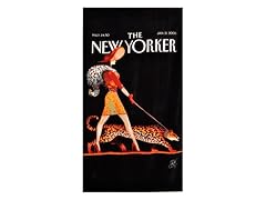 The New Yorker-Leopard Lady Beach Towel