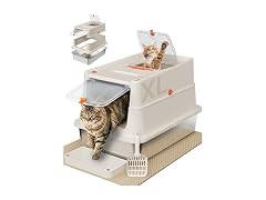 FZGhome Stainless Steel Litter Box