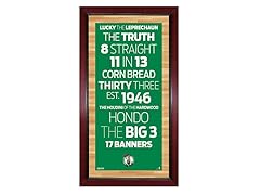 Boston Celtics 16" x 32" Sign